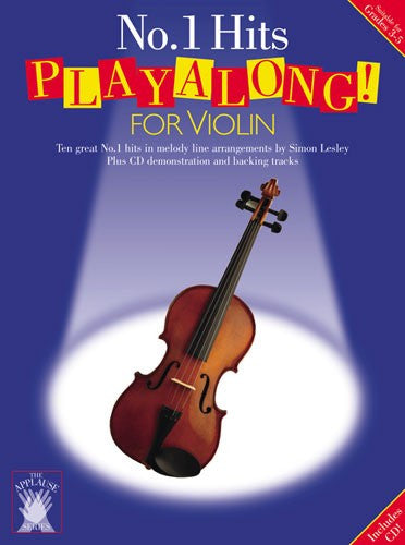 APPLAUSE NO1 HITS PLAYALONG VIOLIN BOOK/CD̴Ì_̴åÇÌÎ_ÌÎ__̴Ì_̴åÇÌÎ_ÌÎ___ CH63107   upc 9780711990357