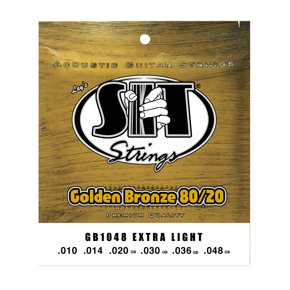 GB1048 EXTRA LIGHT GOLDEN BRONZE 80/20 ACOUSTIC      SIT STRING