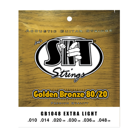 GB1048 EXTRA LIGHT GOLDEN BRONZE 80/20 ACOUSTIC      SIT STRING