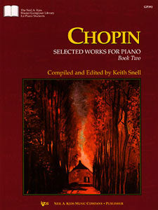 Chopin Selected Works For Piano, Bk2 KJOS GP392   upc