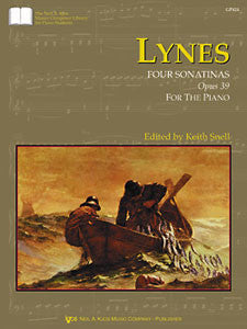 Lynes: Four Sonatinas, Opus 39 KJOS GP424   upc