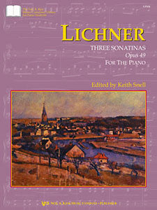 Lichner: Three Sonatinas, Opus 49 KJOS GP426   upc