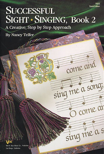 Succesfull sight singing , book 2 by Nancy Telfer   upc 9780849741715