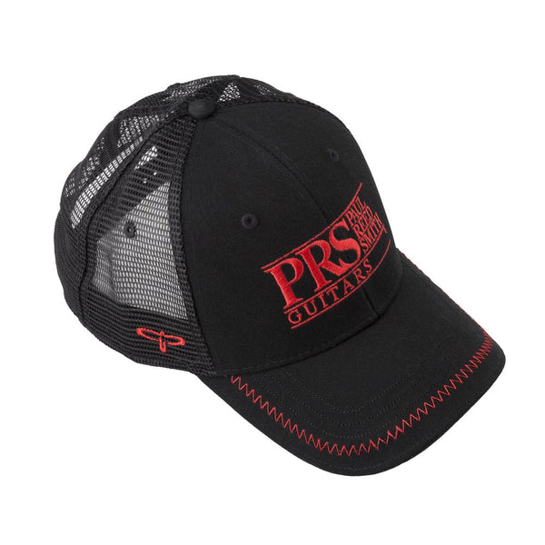 PRS Trucker Hat, PRS Block Logo Red ACC-12304