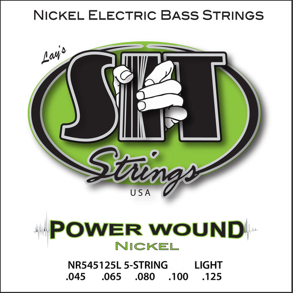 NR545125L 5-STRING LIGHT POWER WOUND NICKEL BASS      SIT STRING
