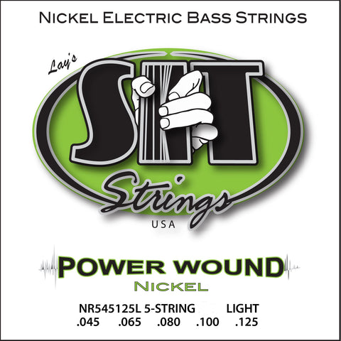 NR545125L 5-STRING LIGHT POWER WOUND NICKEL BASS      SIT STRING