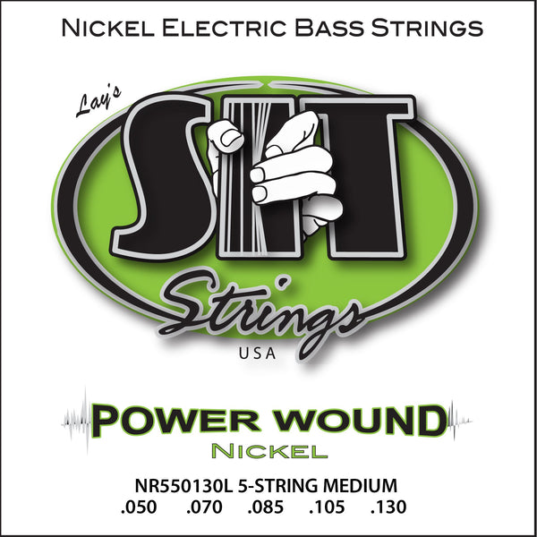 NR550130L 5-STRING MEDIUM POWER WOUND NICKEL BASS      SIT STRING