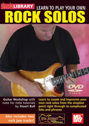 Learn to Play Your Own Rock Solos   DVD RDR0003   upc