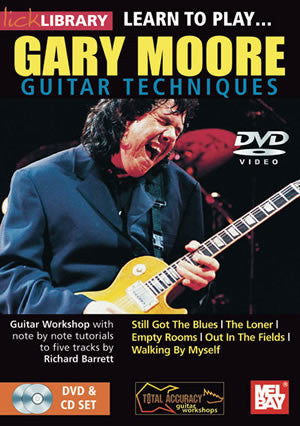 Learn To Play Gary Moore Guitar Techniques  /CD Set DVD/CD Set RDR0008   upc