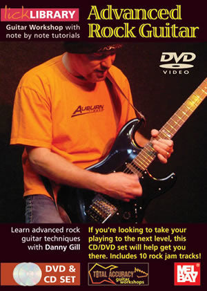 Advanced Rock Guitar  /CD Set DVD/CD Set RDR0015   upc