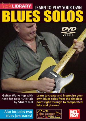 Learn to Play Your Own Blues Solos   DVD RDR0018   upc