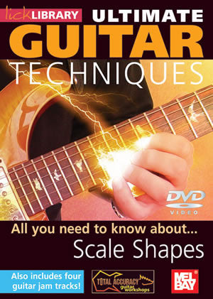 Ultimate Guitar Techniques:  Scale Shapes   DVD RDR0063   upc 5060088820698