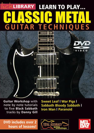 Learn to Play Classic Metal Guitar Techniques   DVD RDR0083   upc