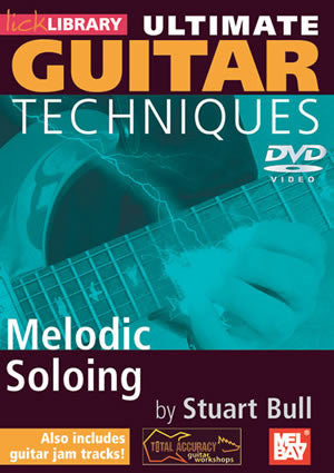 Ultimate Guitar Techniques:  Melodic Soloing    DVD RDR0098   upc