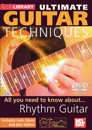 Ultimate Guitar Techniques:  Rhythm Guitar   DVD RDR0110   upc 5060088821022