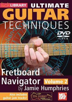 Ultimate Guitar Techniques:  Fretboard Navigator Volume 2   DVD RDR0117   upc