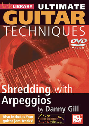 Ultimate Guitar Techniques:  Shredding With Arpeggios   DVD RDR0126   upc