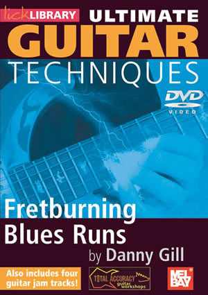 Ultimate Guitar Techniques:  Fretburning Blues Runs   DVD RDR0128   upc 5060088821329