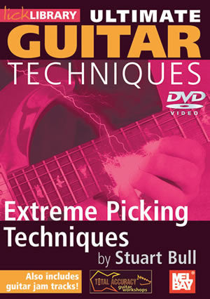 Ultimate Guitar Techniques:  Extreme Picking Techniques   DVD RDR0130   upc