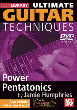Ultimate Guitar Techniques:  Power Pentatonics   DVD RDR0135   upc 5060088821558