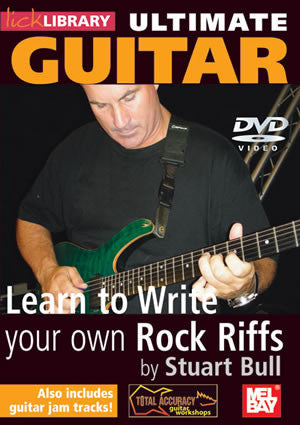 Ultimate Guitar:  Learn To Write Your Own Rock Riffs   DVD RDR0150   upc 5060088821527