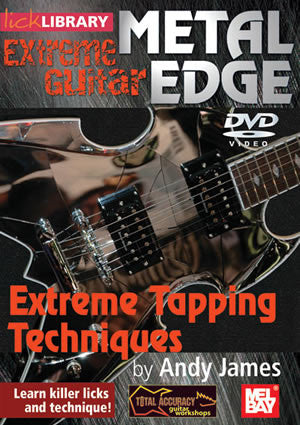 Metal Edge:   Extreme Tapping Techniques   DVD RDR0167   upc 5060088821695