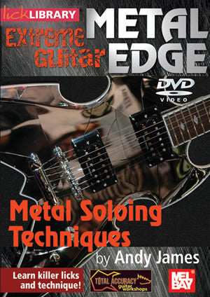 Metal Edge:   Metal Soloing Techniques   DVD RDR0169   upc
