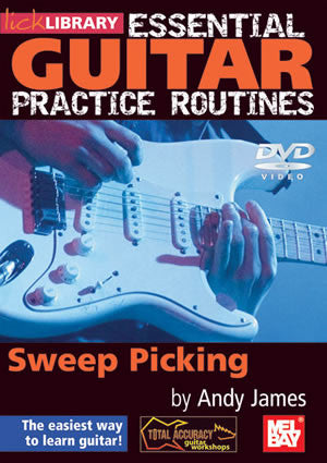 Essential Guitar Practice Routines:  Sweep Picking   DVD RDR0176   upc 5060088821817