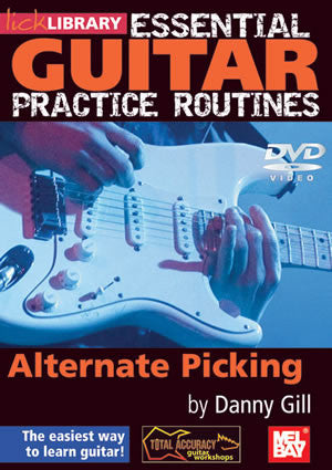 Essential Guitar Practice Routines:  Alternate Picking   DVD RDR0178   upc 5060088821831
