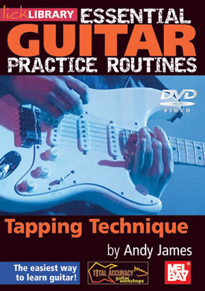 Essential Guitar Practice Routines:  Tapping Technique   DVD RDR0179   upc 5060088821848