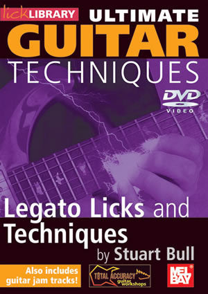 Ultimate Guitar Techniques:  Legato Licks and Techniques   DVD RDR0180   upc 5060088821770