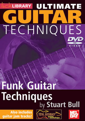 Ultimate Guitar Techniques:  Funk Guitar Techniques   DVD RDR0194   upc 5060088822050