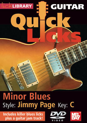 Guitar Quick Licks - Jimmy Page Style   DVD RDR0212   upc 5060088822081