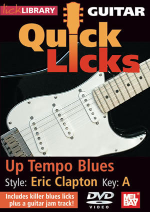 Guitar Quick Licks - Eric Clapton Style   DVD RDR0213   upc 5060088822098