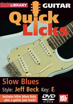 Guitar Quick Licks - Jeff Beck Style   DVD RDR0214   upc 5060088822104