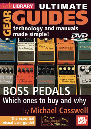 Ultimate Gear Guides:  Boss Pedals   DVD RDR0220   upc