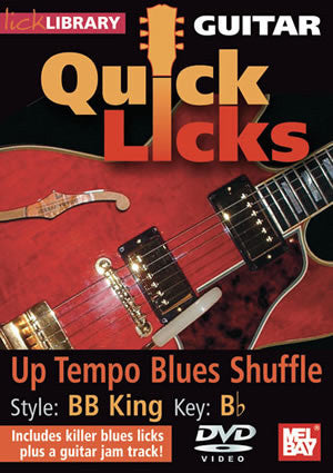 Guitar Quick Licks - BB King Style   DVD RDR0222   upc