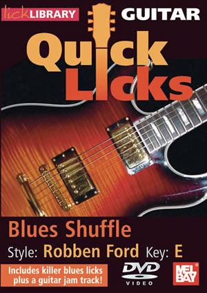 Guitar Quick Licks - Robben Ford Style   DVD RDR0238   upc 5060088822258
