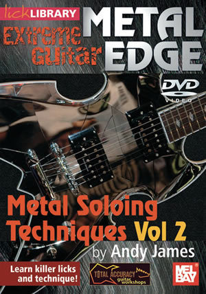 Metal Edge:  Metal Soloing Techniques, Volume 2  DVD RDR0249   upc