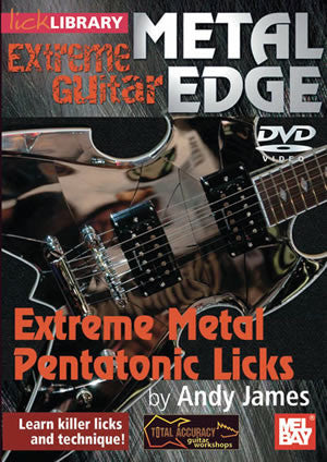Metal Edge:  Extreme Metal Pentatonic Licks  DVD RDR0250   upc