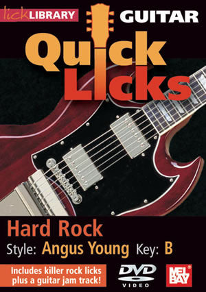 Guitar Quick Licks - Angus Young Style   DVD RDR0260   upc