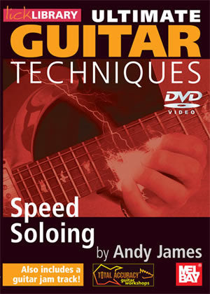 Ultimate Guitar Techniques:  Speed Soloing   DVD RDR0263   upc