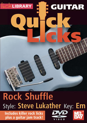 Guitar Quick Licks - Steve Lukather Style   DVD RDR0265   upc