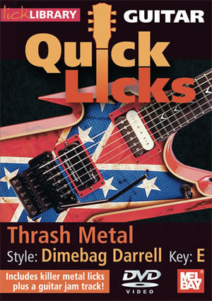 Guitar Quick Licks - Dimebag Darrell Style   DVD RDR0273   upc