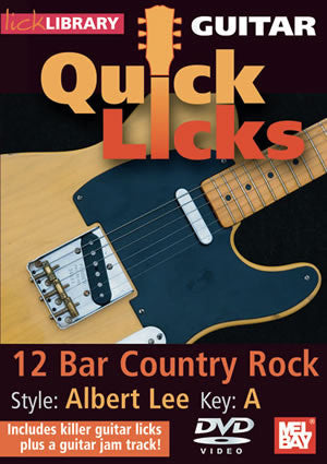 Guitar Quick Licks - Albert Lee Style   DVD RDR0277   upc