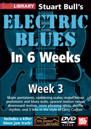 Stuart Bull's Electric Blues In 6 Weeks:  Week 3  DVD RDR0303   upc