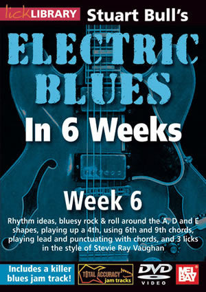Stuart Bull's Electric Blues In 6 Weeks:  Week 6  DVD RDR0306   upc