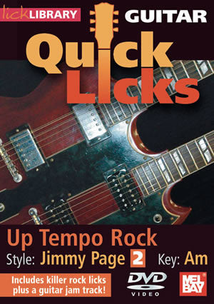 Guitar Quick Licks - Jimmy Page, Volume 2   DVD RDR0312   upc