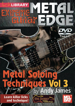 Metal Edge:  Metal Soloing Techniques, Volume 3  DVD RDR0324   upc