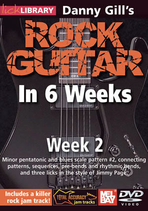 Danny Gill's Rock Guitar in 6 Weeks: Week 2  DVD RDR0329   upc